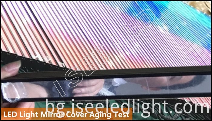 Mirror LED Light Digital Controllable aging test